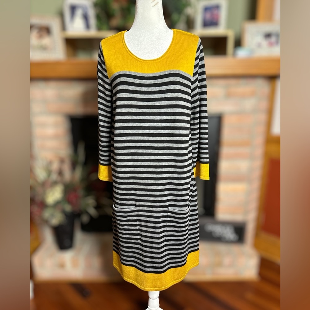 A-line sweater dress. Size L